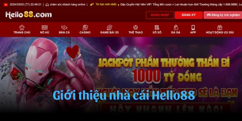 Giới thiệu nhà cái Hello88 