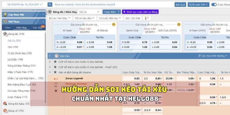 Hướng dẫn soi kèo tài xỉu hiệu quả, chính xác