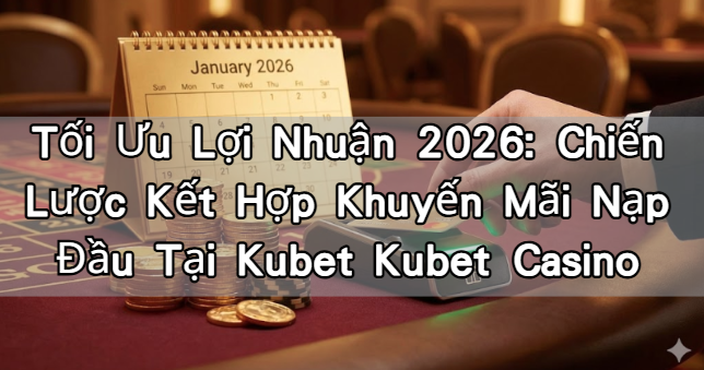 Tối Ưu Lợi Nhuận 2026: Chiến Lược Kết Hợp Khuyến Mãi Nạp Đầu Tại Kubet Kubet Casino